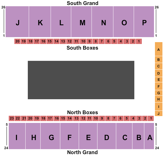 Ogden Pioneer Stadium Ogden Rodeo Seating Chart
